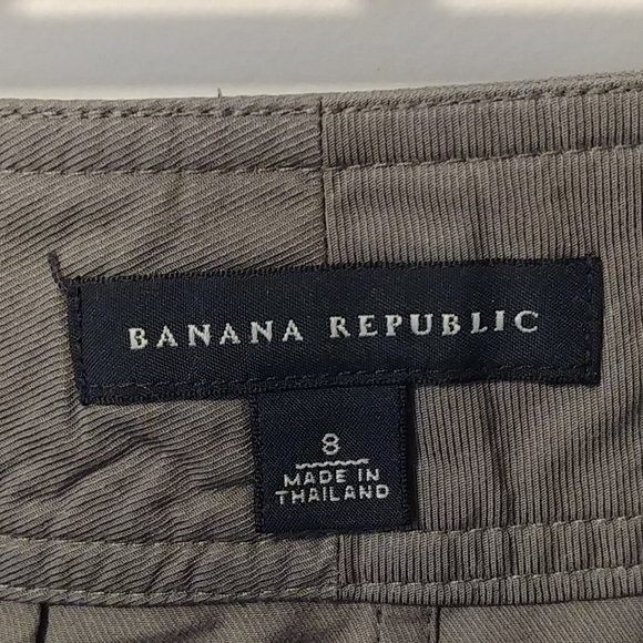 Banana Republic Gray Utility Mini Skirt - Picture 8 of 10